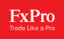 FxPro forex broker logo – FCA, CySEC, SCB, FSCA regulation, trusted trading conditions, known for stability.
