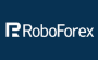 RoboForex forex broker logo – FSC regulation, trusted trading conditions, preferred by investors.